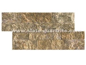 35*18 Tiger Skin Slate Split Face Wall Stone Cladding, Cultured Stone, Stone Veneer, Ledge Stone, Cultured Stone Veneer, Thin Ledger Stacked Stone Veneer