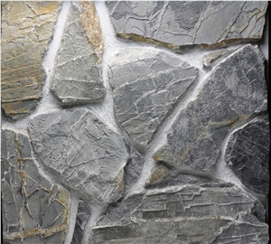 Black Limestone Random Tumbled Field Stone, Loose Stone, Cutting Stone, Stacked Stone Veneer