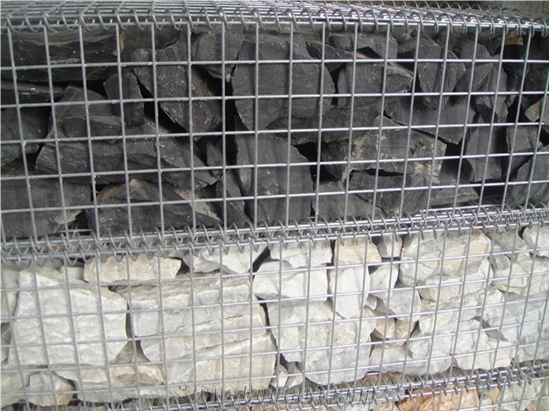 Black Limestone Random Tumbled Field Stone, Loose Stone, Cutting Stone, Stacked Stone Veneer
