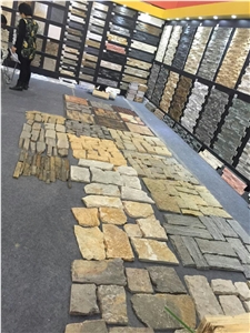 Blue Quartzite Cultured Stone Veneer, Cultured Stone Wall Cladding, Ledger Stacked Stone Veneer, Thin Ledgestone Veneer