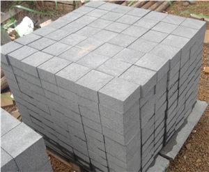 Black Basalt Tile & Slab Sandblasting, China Grey Basalt