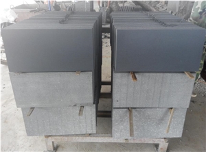 Micro Holes Black Basalt Honed