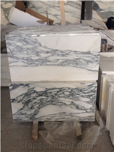 Arabescato Marble Blocks, White Marble Blocks