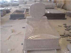 G3582 Granite Tombstone,Yellow Rust Granite Monuments,Desert Gold Granite Tombstones & Monuments