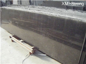Good Quality Black Galaxy Granite Countertop,Cheap Polished Black Galaxy Granite Kitchen Countertop
