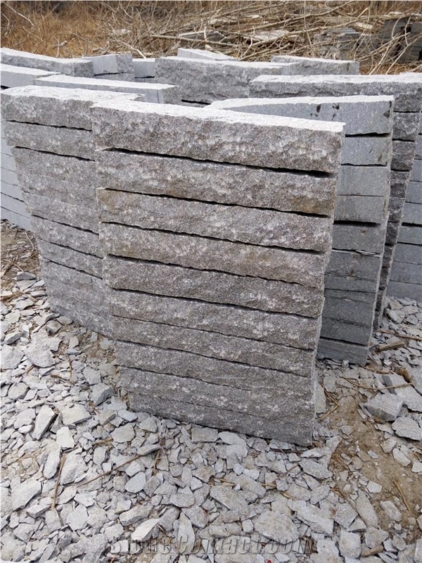 Cheap Granite Kerbstone, Grey Granite Kerbs, Grey Granite Cobble Stone, China Natural G341