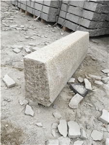 China Beige Color Kerbstones A1,A2,A3,A4,A5 Bush Hammered, Semi Sawn G350 Yellow New G682 China Beige Color Kerbstones A1,A2,A3,A4,A5 Bush Hammered, Semi Sawn G350 Yellow New G682