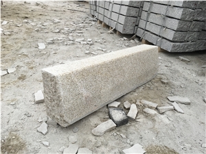 China Beige Color Kerbstones A1,A2,A3,A4,A5 Bush Hammered, Semi Sawn G350 Yellow New G682