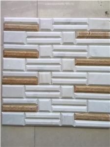 Cultural Stone Quartzite, Wall Stone Quartzite, White and Yellow Cultural Stone Wall Stone, Quartzite Wall Stone