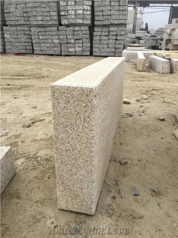 G350 Granite Block Steps, Granite Yellow Steps, G350 Granite Steps