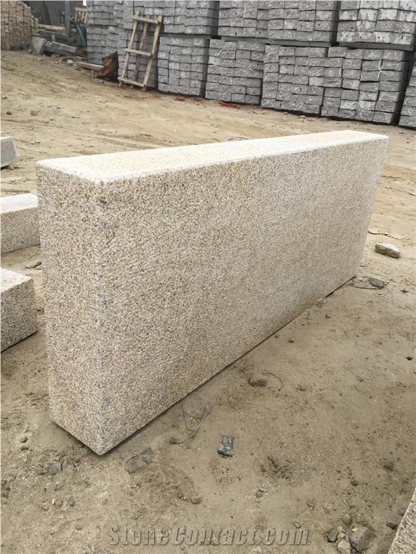 G350 Granite Block Steps, Granite Yellow Steps, G350 Granite Steps