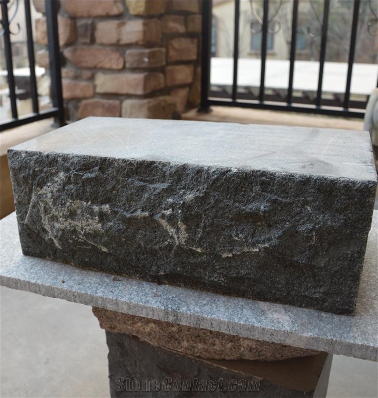 G399 Black Granite Wall Stone, Wall Stone, Cheap G399 Wall Stone, Black Wall Stone, Granite Wall Stone, G399 Granite Mushroom Stone