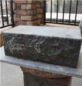 G399 Black Granite Wall Stone, Wall Stone, Cheap G399 Wall Stone, Black Wall Stone, Granite Wall Stone, G399 Granite Mushroom Stone