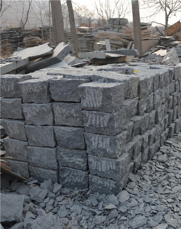 G399 Granite, G399 Grey Granite Cube Stone, Granite Cube Stone, Grey Cube Stone, Cubble Stone, Cube Stone Natural