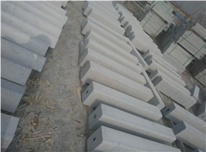 G603 Granite Kerbstone, Chinese Cheap Grey Granite Flamed Curbstone, New G603 Light Grey Granite Road Stone, Side Stone