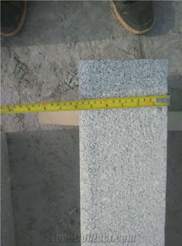 G603 Granite Kerbstone, Chinese Cheap Grey Granite Flamed Curbstone, New G603 Light Grey Granite Road Stone, Side Stone