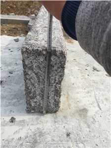 Hot Sale!G306 Granite Kerbstone, Cheap and High Quality Grey Granite Kerbstone, G306 Granite Kerbstone with Round Edge 2cm, Pineappled Kerbstone