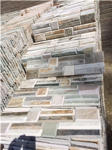 Light Green Cultured Stone Quartzite, Wall Covering Quartzite, China Cultured Stone Quartzite, Cultured Stone Quartzite