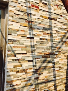 Natural Slate Cultural Stone,Multicolor Culture Stone,China Slate Cultured Stone