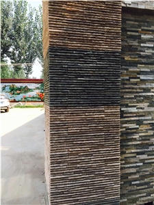 Natural Slate Cultural Stone,Multicolor Culture Stone,China Slate Cultured Stone