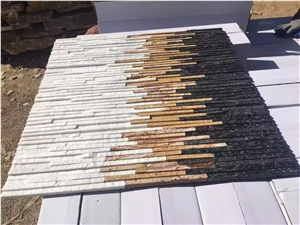 Natural Wall Cladding, China Slate Culture Stone, Heibei/ Jiangxi Wall Stone, Multicolor Culture Stone