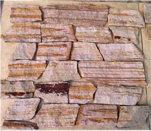 Slate Cultured Stone Veneer Ledge Stone Walling Panel, Culture Stone Slate Veneer