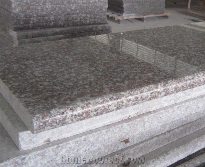 Polished G664 Granite Stair & Steps China Pink Granite