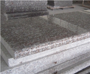 Polished G664 Granite Stair & Steps China Pink Granite