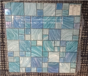 Colorful Glass Mosaic for Swimming Pool