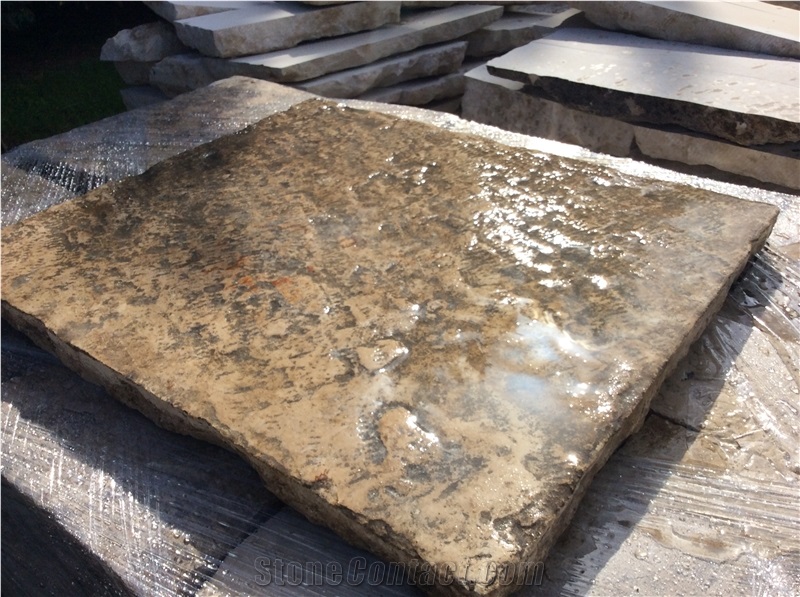 Pierre De Bourgogne Limestone Cube Stones & Pavers, Beige Limestone Pavers