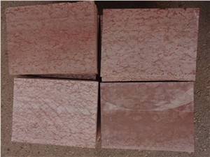 Red Alandalus Marble- Blocks