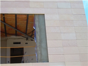Sandstone "Arroyo Del Toro" - Aged (Brushed) Slabs & Tiles, Spain Beige Sandstone