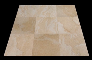 Gold Oak A54 Limestone Slabs, Tiles, Taffouh Stone