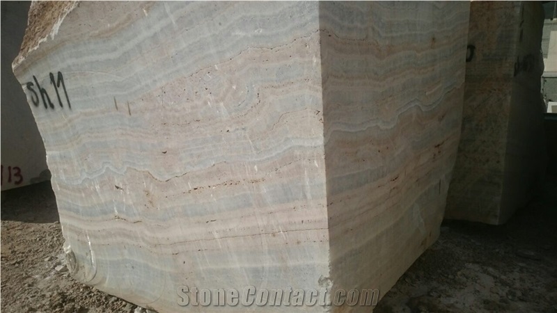 Vein Cut Brown Onyx Blocks Iran