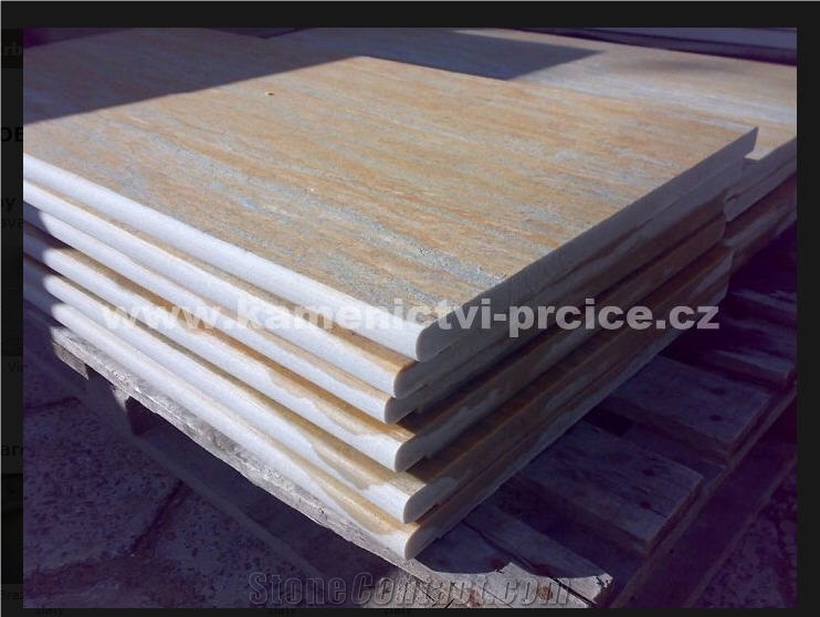 Brazilian Quartzite Pool Edging Pavers