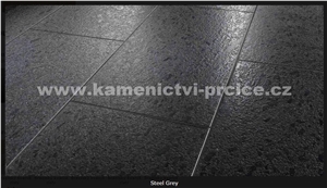 Steel Grey Granite Brushed Floor Tiles Steel Grey Granite Brushed Floor Tiles