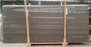 Decorative Natural Coffee Wood Vein Stone Slabs Tiles