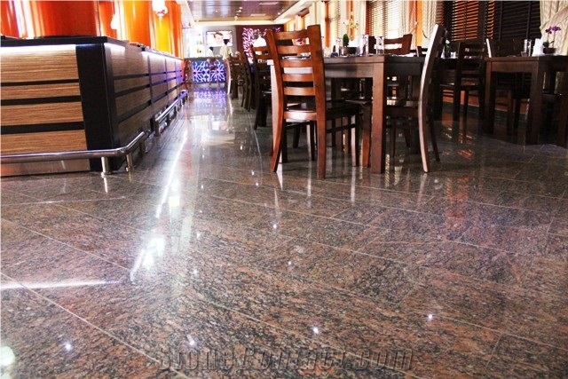 Zaria Red Granite Slabs & Tiles