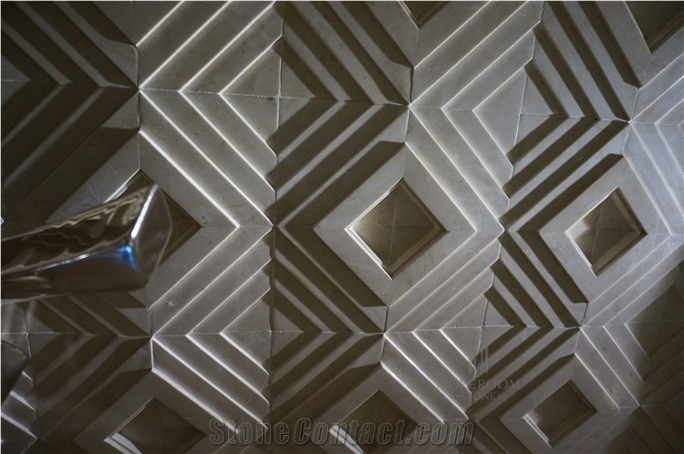 3d Marble Backgroud Moulding, Marble Pattern for Wall Background Decor, Yunfu Factory