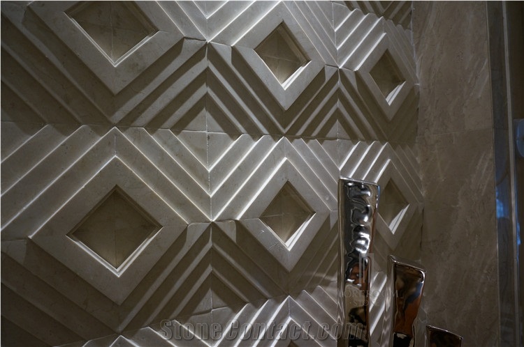 3d Marble Backgroud Moulding, Marble Pattern for Wall Background Decor, Yunfu Factory