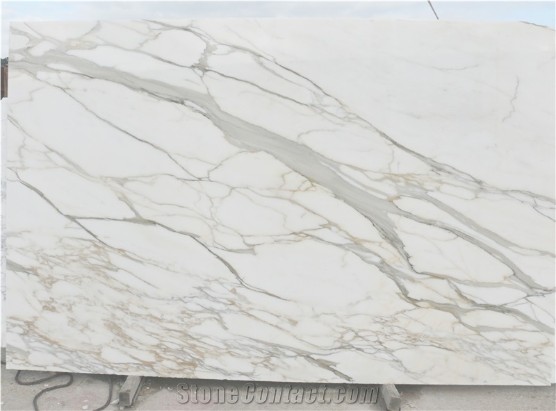 Calacata White Marble Slabs, Calacatta Gold Marble, Calacatta Classic Marble Slabs