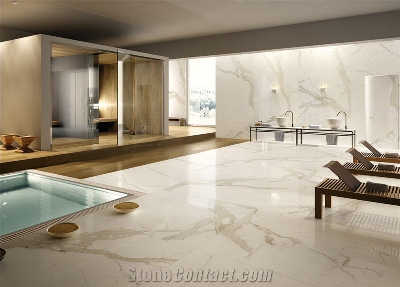 Calacata White Marble Slabs, Calacatta Gold Marble, Calacatta Classic Marble Slabs