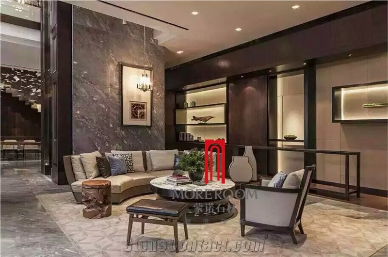 Italy Palissandro Bluette Marble Tile & Slab Blue Marble Marble Price Per Square Meter Marble Floor