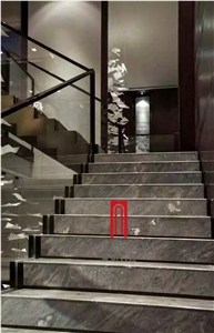 Italy Palissandro Bluette Marble Tile & Slab Blue Marble Marble Price Per Square Meter Marble Floor