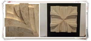 Waterjet Marble Tile Marble Border Line Decorating