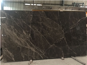 Dark Emperador Marble, Imperial Brown Marble Slabs, Big Marble Slabs Brown Color, Marble for Wall Cladding Size 303x168x1.8cm , Ns-M3/D21