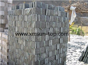 Black Quartzite Mushroom Stone/Dark Grey Quartzite Mushroom Stone Wall Cladding/Mushroom Stone Wall Tiles/Building Stone Black Quartzite Mushroom Stone/Dark Grey Quartzite Mushroom Stone Wall Cladding/Mushroom Stone Wall Tiles/Building Stone