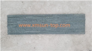 Blue Quartzite Waterfall Cultured Stone/Ledgestone/Veneer/Stacked Stone/Interior & Exterior Decorative Waterfall Culture Stone