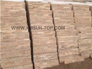 Pink Crystal Cultured Stone/Pink Cultured Stone/Pink Slate Stone/Wall Stone Cladding/China Cultured Stone/ Cultured Stone Tile/Natural Stone Wall Cladding