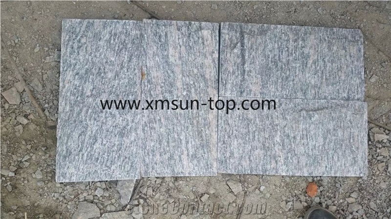 Pomegranate Red Granite Mushroom Stone/Mushroom Stone Wall Tiles/Buliding Stone/Red Granite Mushroom Stone Panel for Wall Cladding